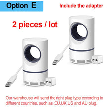 Load image into Gallery viewer, Electric USB Mosquito Killer Lamp Bug Zapper Muggen Insect Killer Anti Mosquito Trap Fly UV Repellent Lamp Outdoor Dropshipping