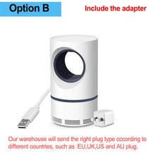 Load image into Gallery viewer, Electric USB Mosquito Killer Lamp Bug Zapper Muggen Insect Killer Anti Mosquito Trap Fly UV Repellent Lamp Outdoor Dropshipping

