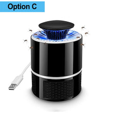 Load image into Gallery viewer, Electric USB Mosquito Killer Lamp Bug Zapper Muggen Insect Killer Anti Mosquito Trap Fly UV Repellent Lamp Outdoor Dropshipping
